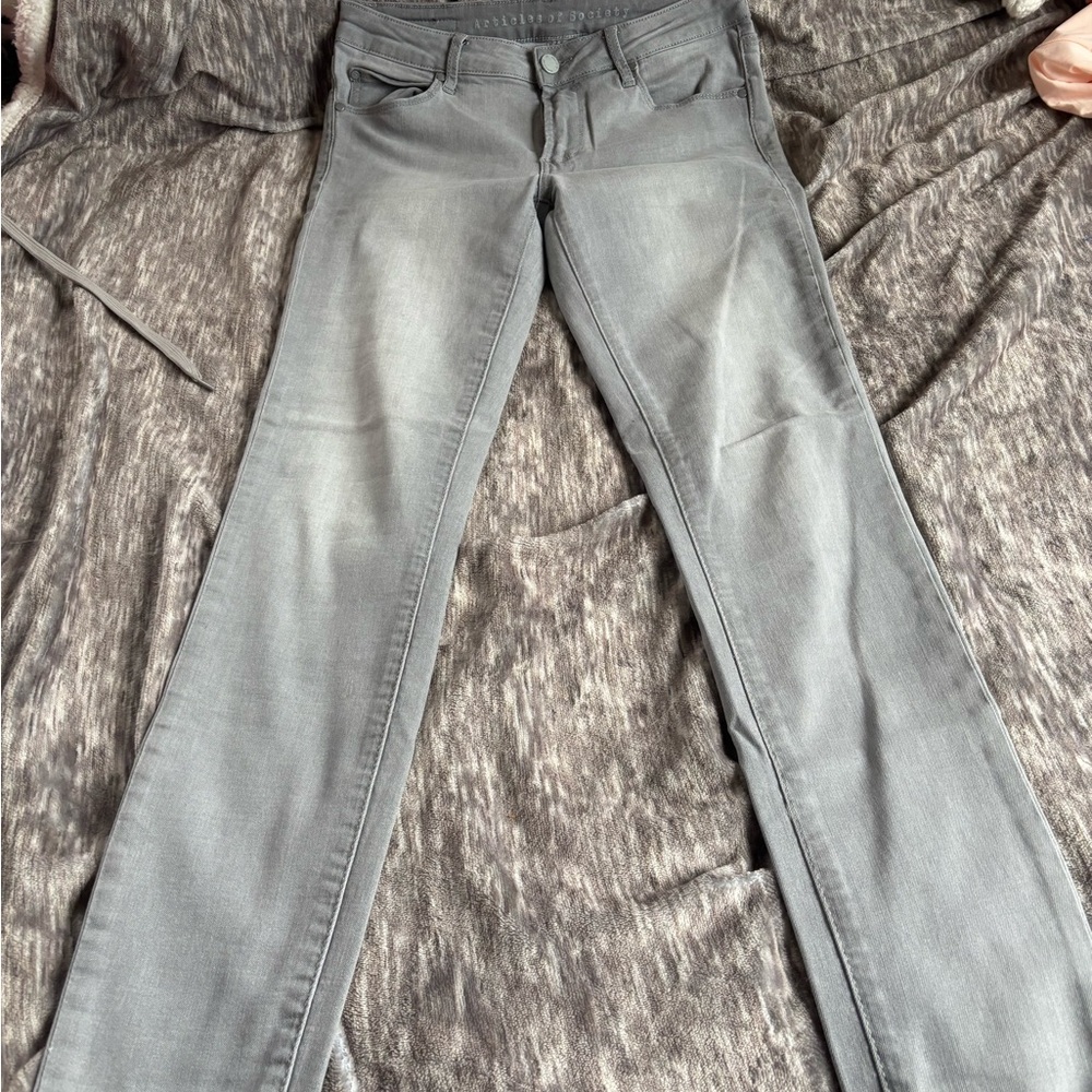 Articles of Society Gray Jeans